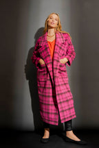Pink Cocoon Coat