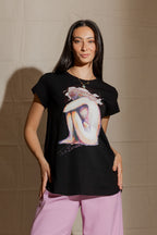 Black Madam Cassandra T-Shirt