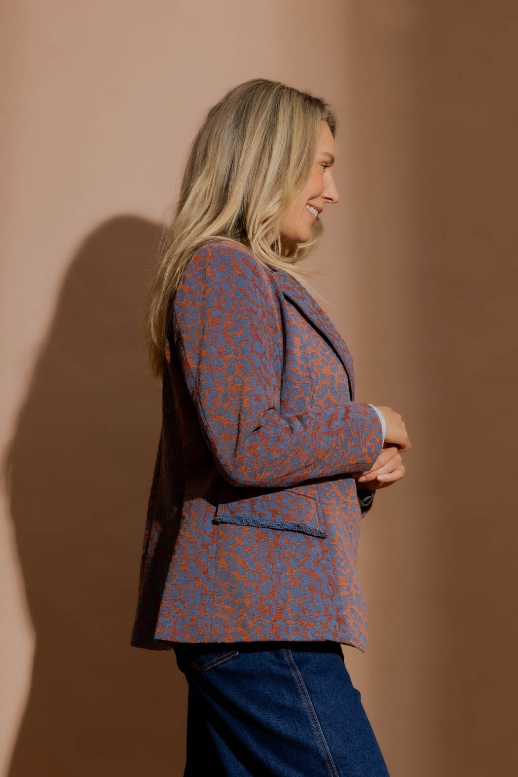 Rust Animal Denim Sisca Blazer Rust Animal