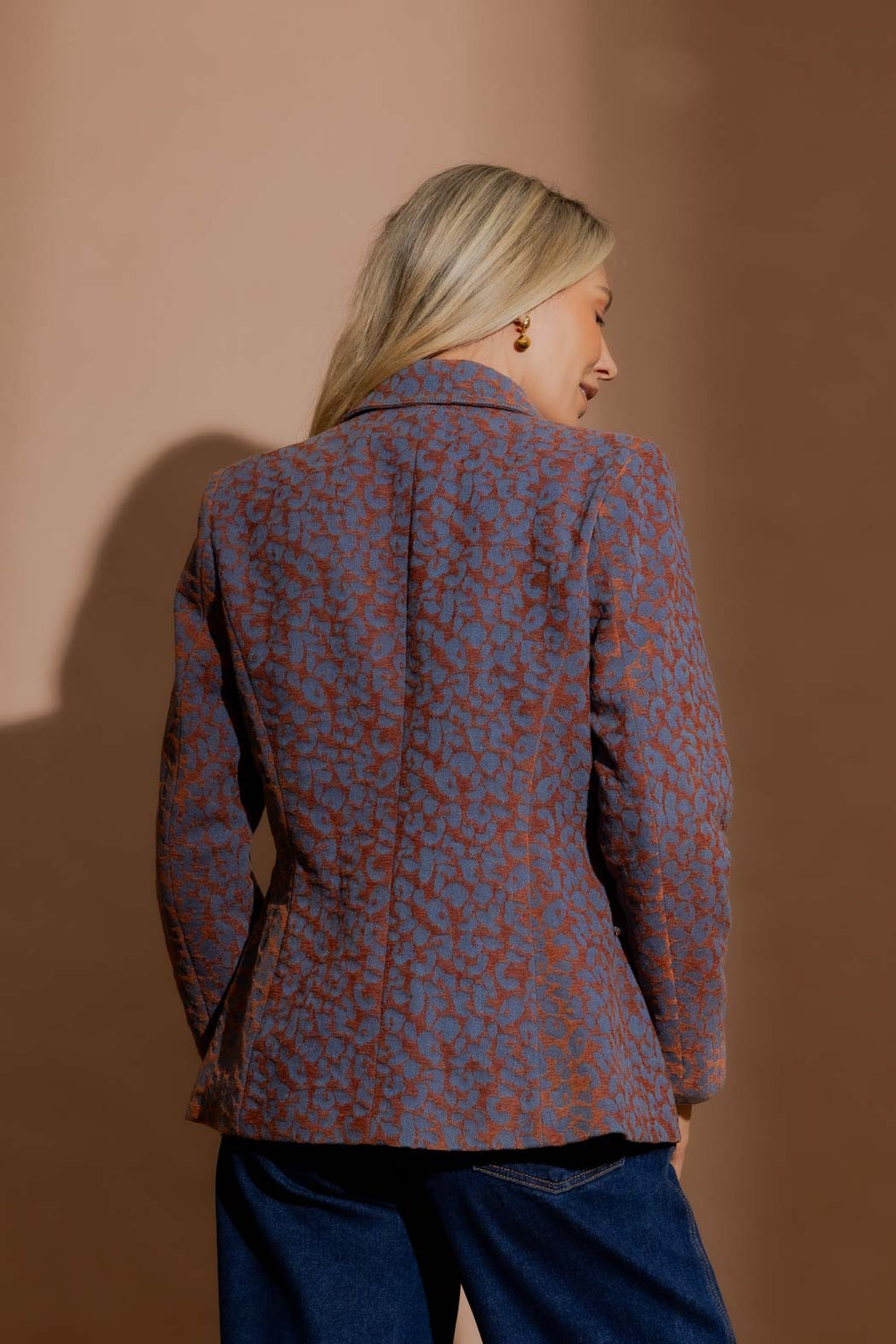 Rust Animal Denim Sisca Blazer Rust Animal