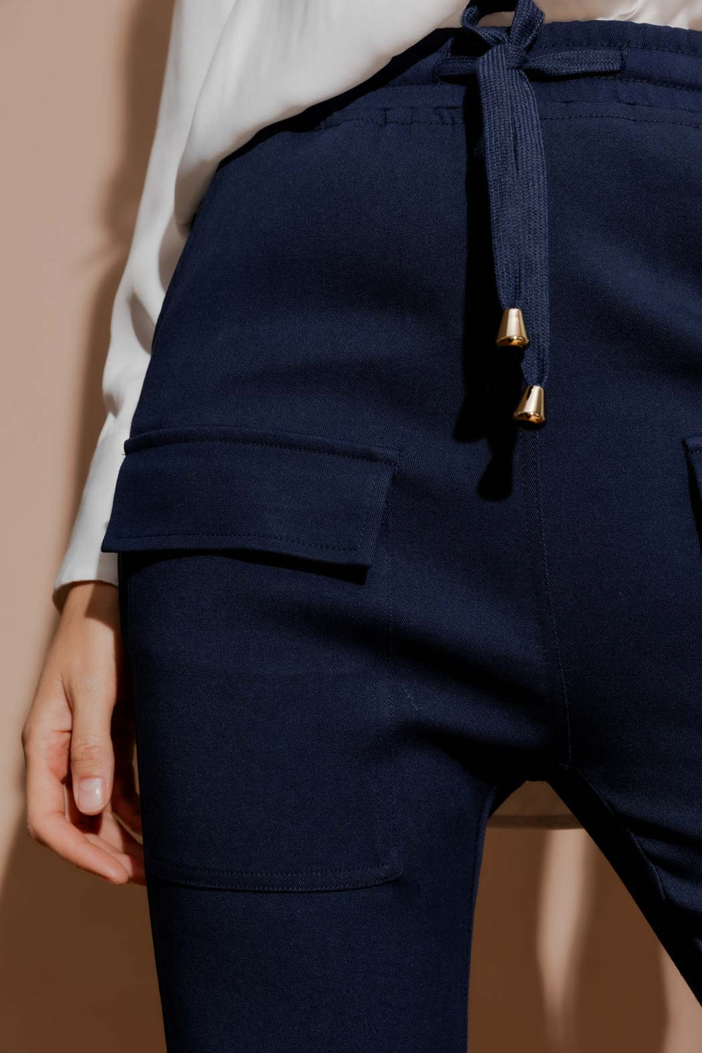 Navy Cargo Jogger Pant