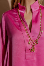 Pink Milan Blogger Shirt