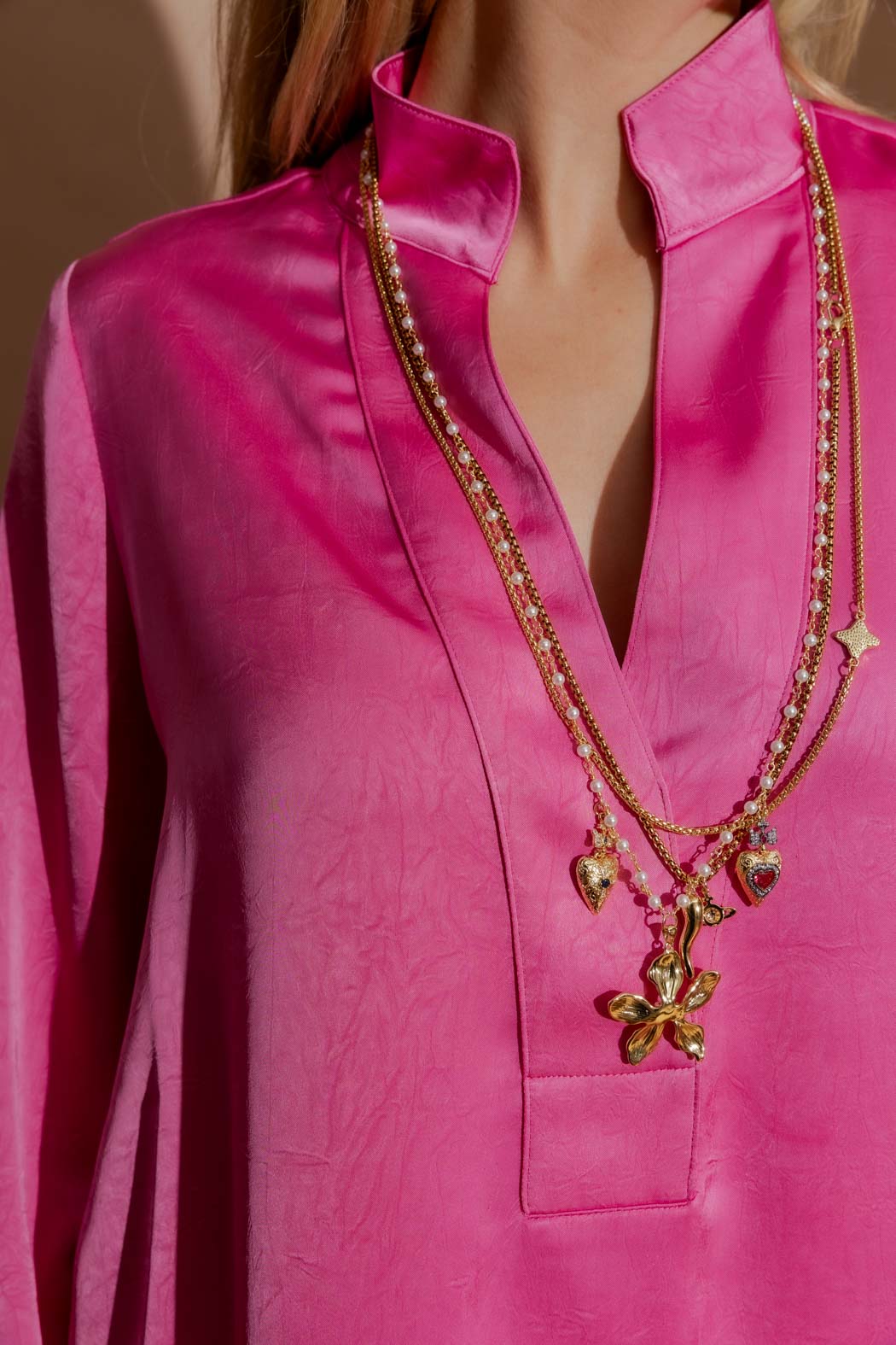 Pink Milan Blogger Shirt