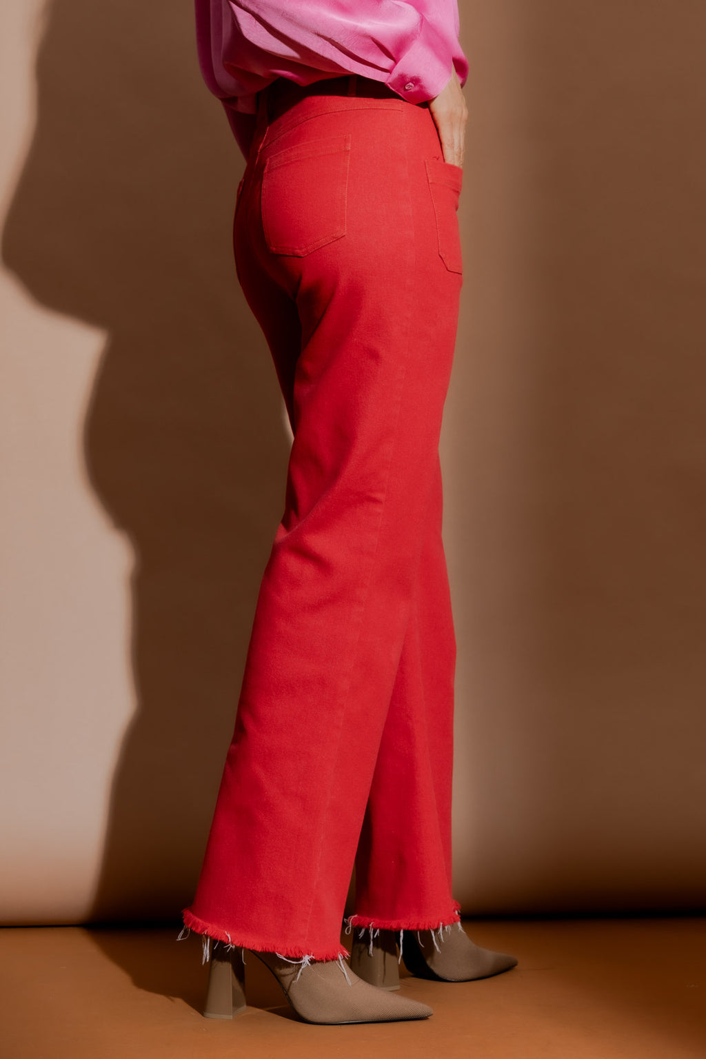 Red Pocket Jean