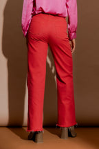 Red Pocket Jean