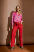Red Pocket Jean