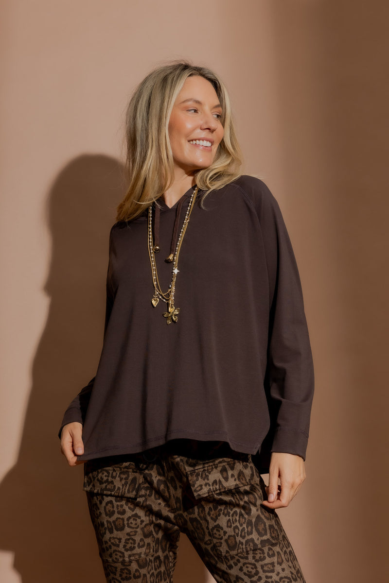Nutmeg Tencel Hoodie