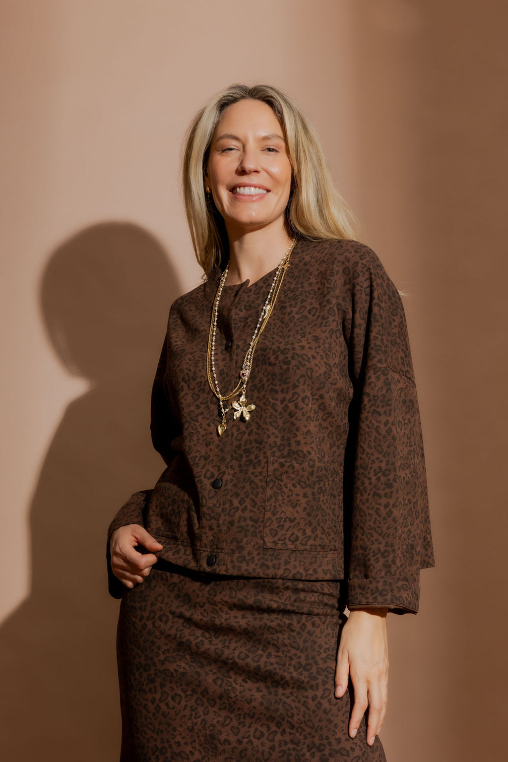 Animal Pocket Cardigan