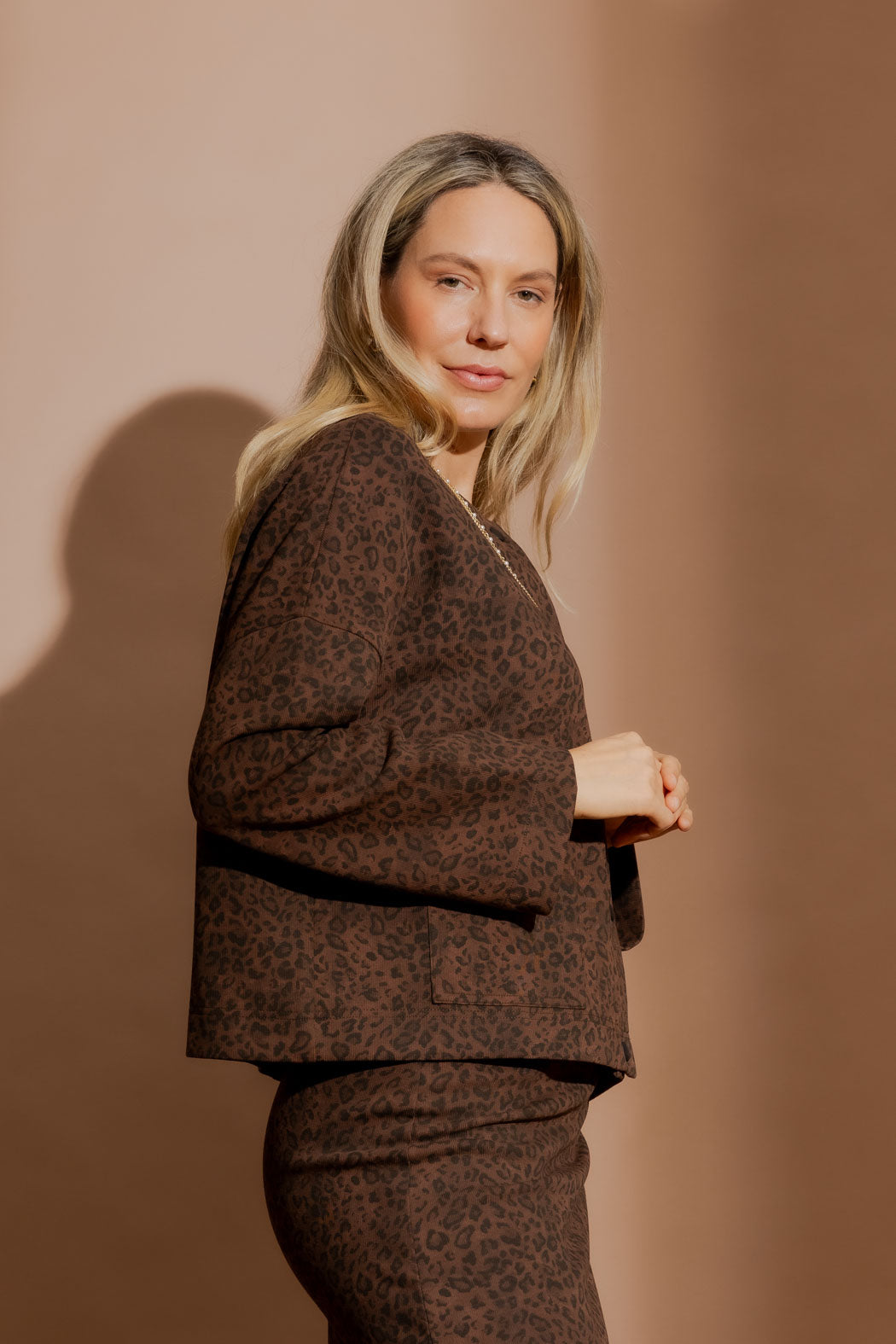 Animal Pocket Cardigan