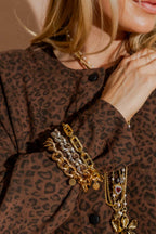 Silver Chunky Bracelet Silver O/S