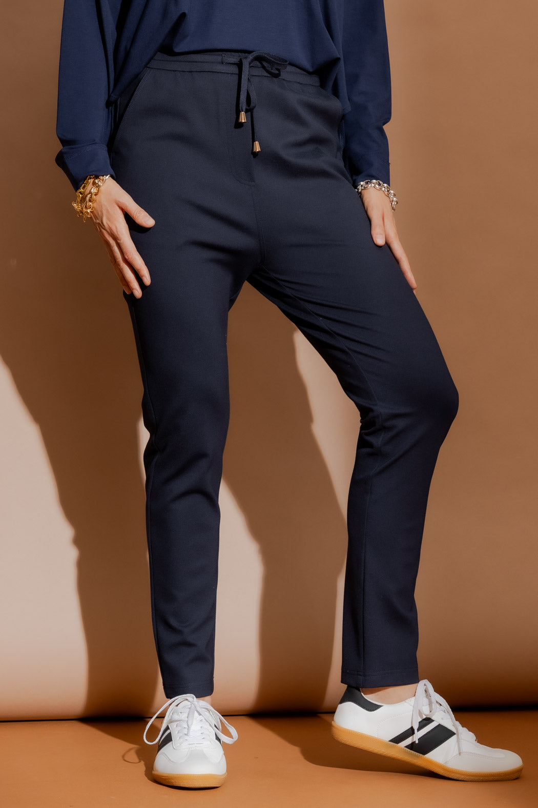 Navy Ponte Jogger Pant