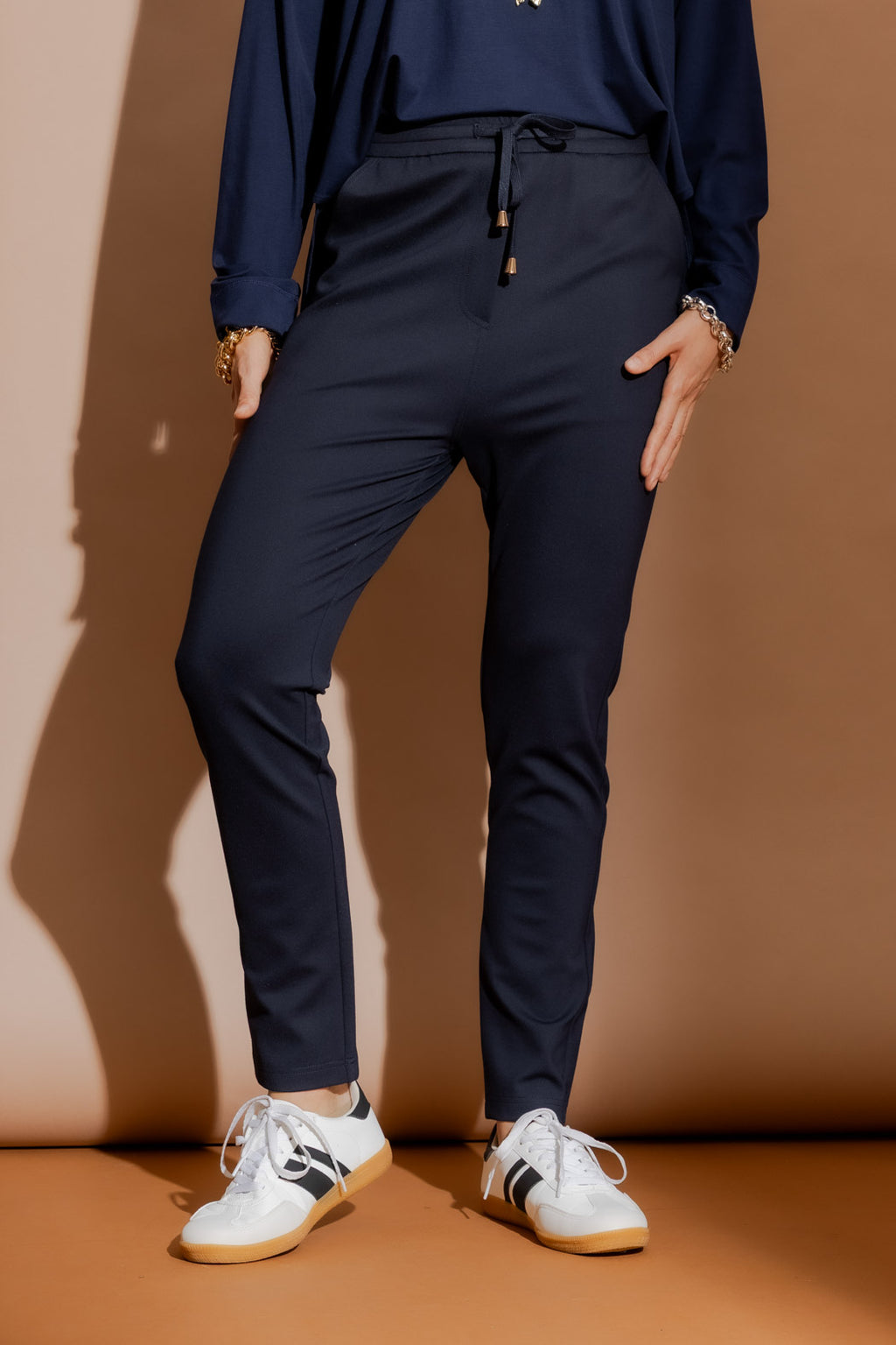 Navy Ponte Jogger Pant