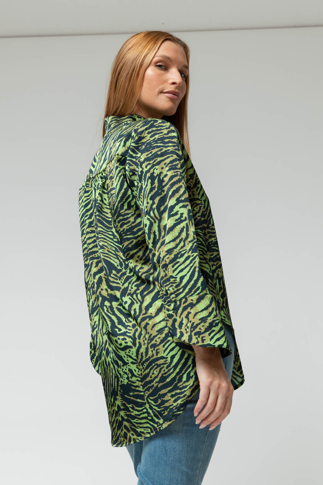 Green Animal Blogger Shirt