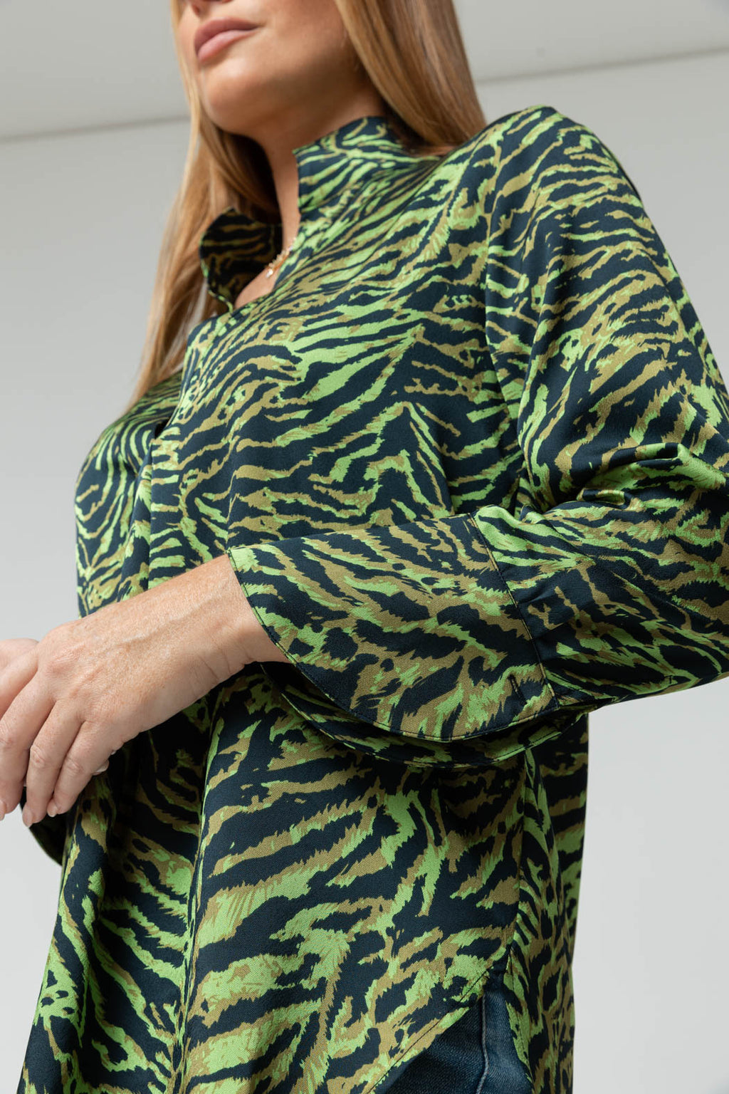 Green Animal Blogger Shirt