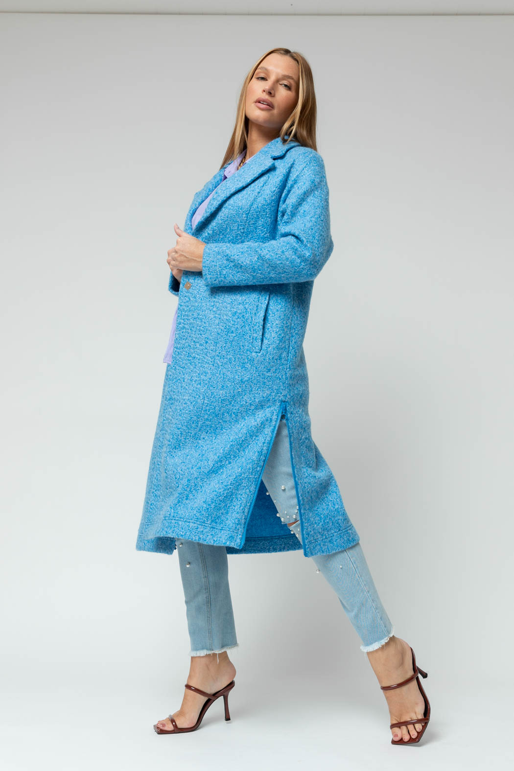 Blue Astra Coat