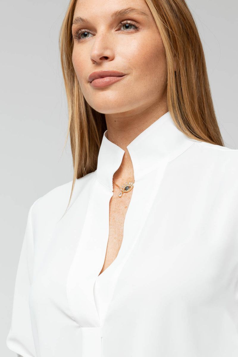 Ivory Blogger Shirt