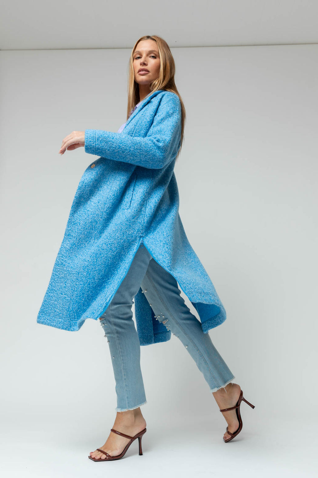 Blue Astra Coat
