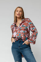 Sienna Leaf Blogger Shirt