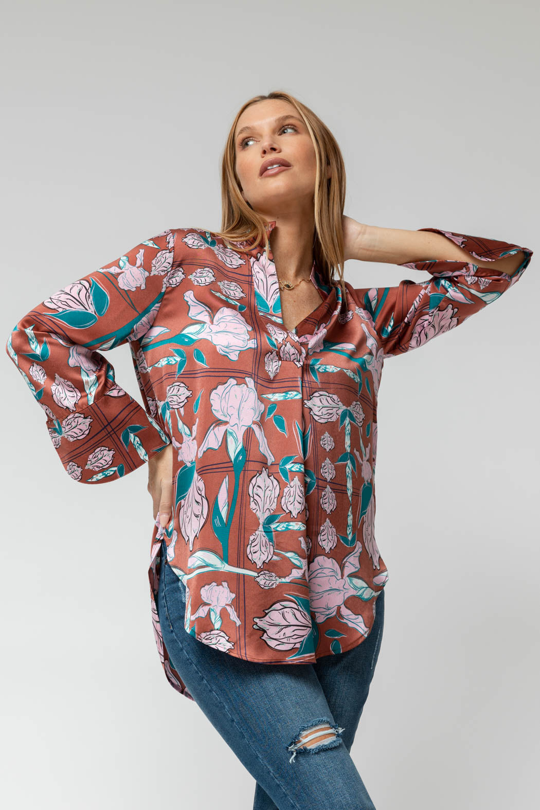 Sienna Leaf Blogger Shirt