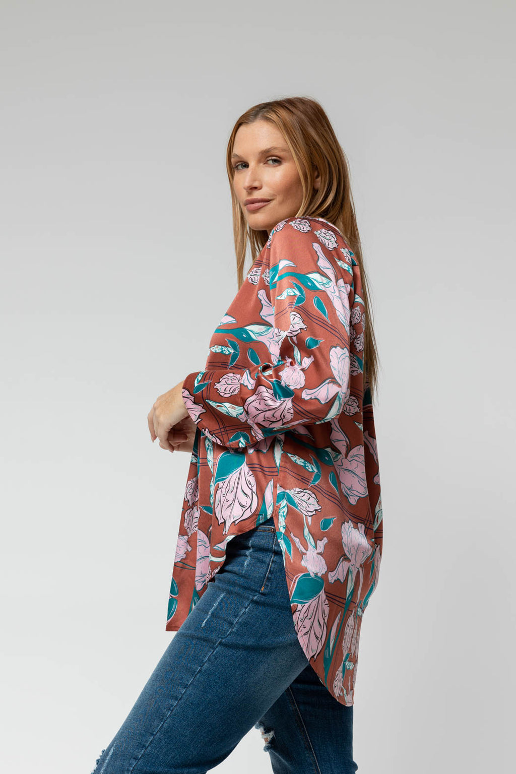 Sienna Leaf Blogger Shirt