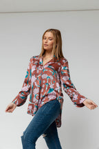 Sienna Leaf Blogger Shirt