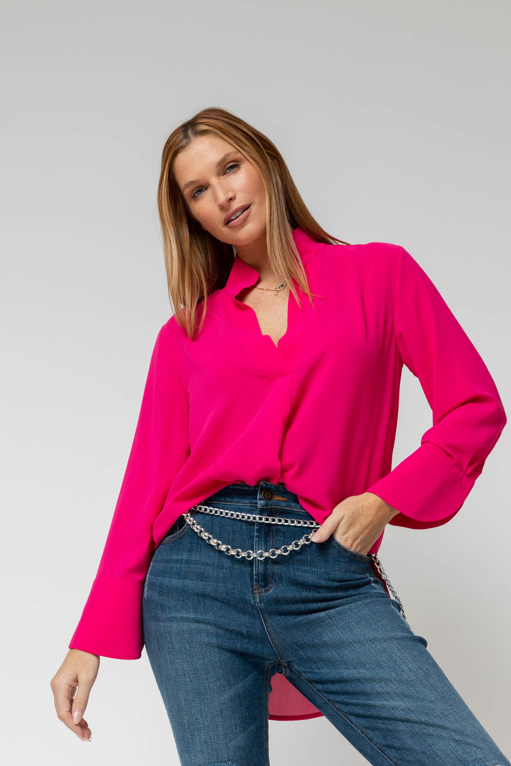 Pink Blogger Shirt