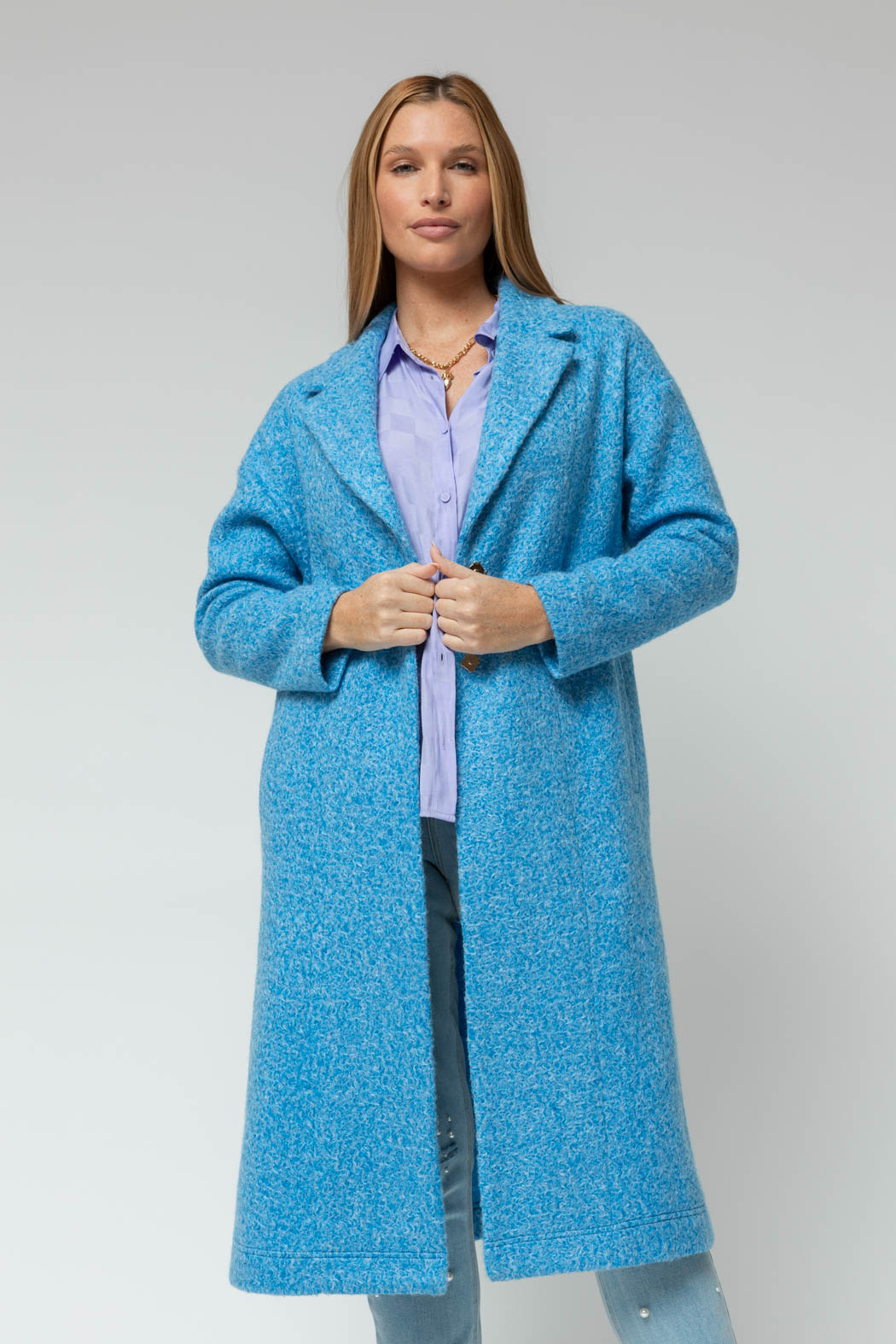 Blue Astra Coat