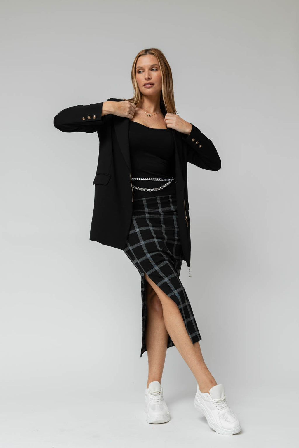 Black Ponte Zippy Blazer