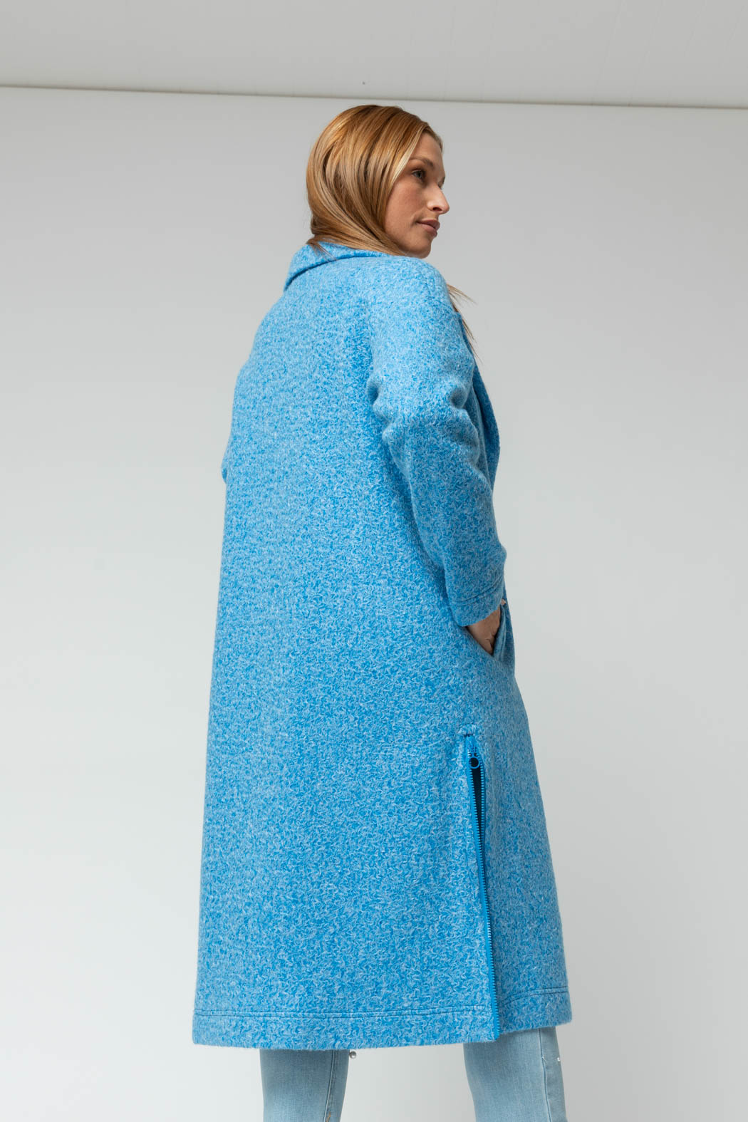 Blue Astra Coat