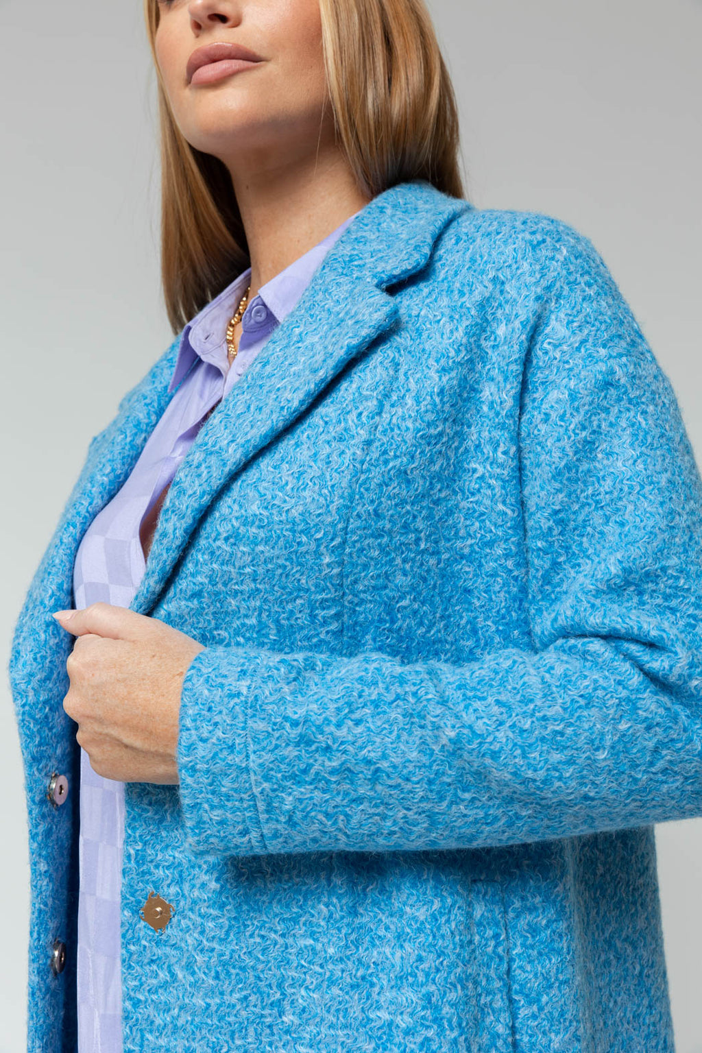 Blue Astra Coat