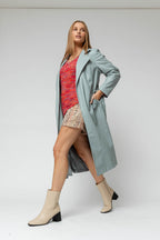 Blue Ultra Trench Coat - Sale