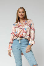 Pink Swirl Blogger Shirt