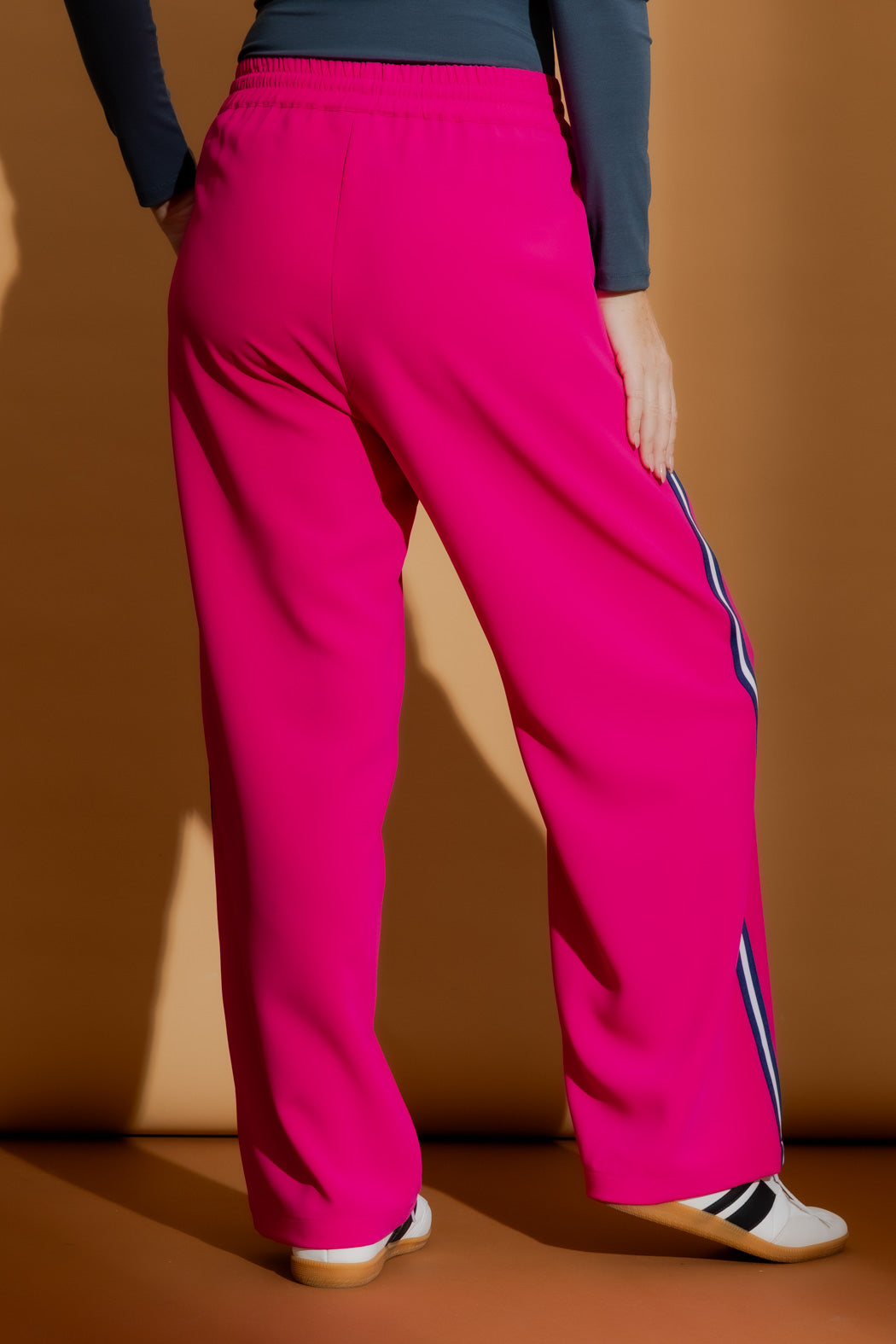 Pink Stripe Sport Culotte