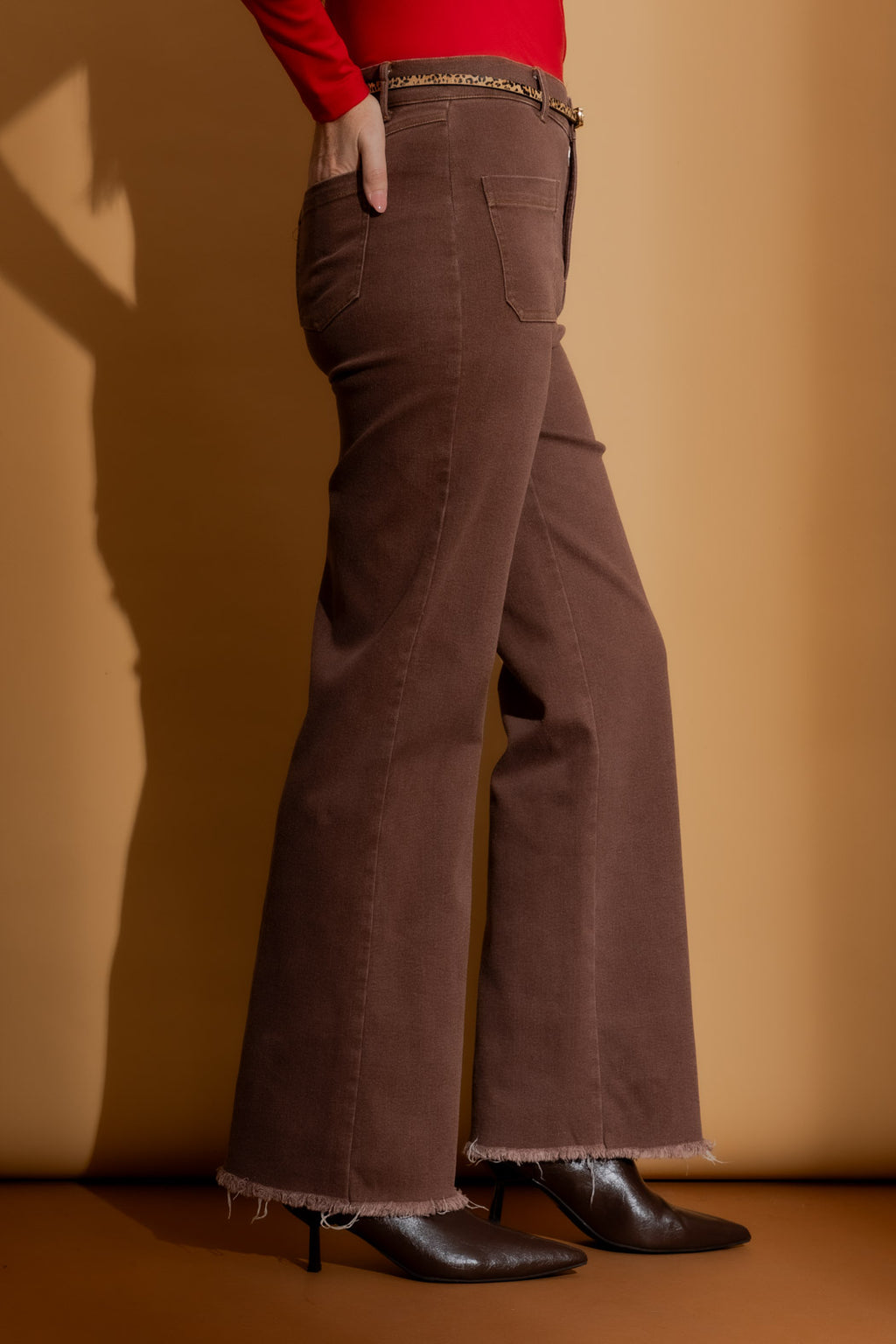 Brown Pocket Jean