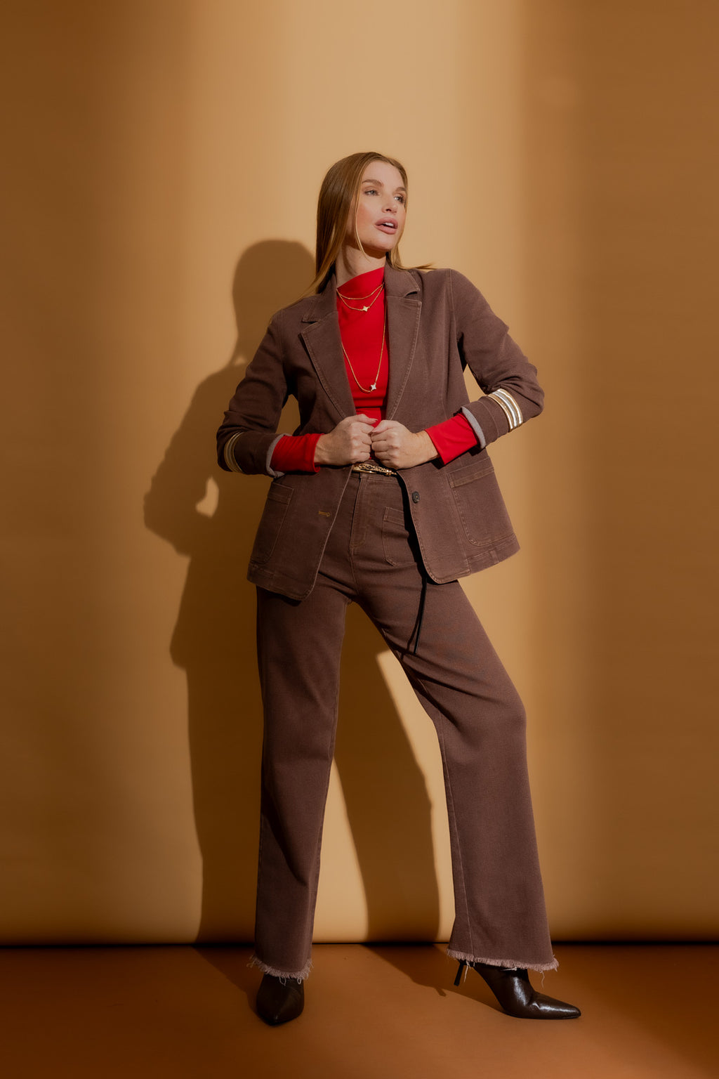 Brown Pocket Jean