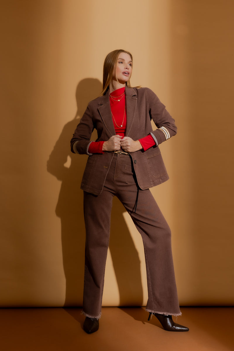 Brown Pocket Jean