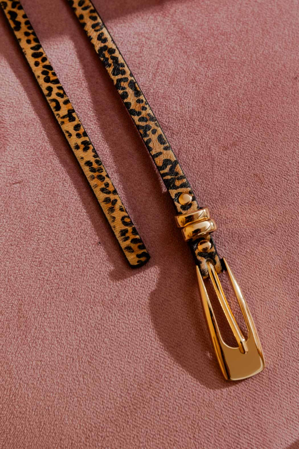 Thin Animal Belt One Size