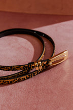 Thin Animal Belt One Size
