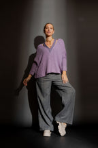 Lilac Luxe Mod Rib Jumper