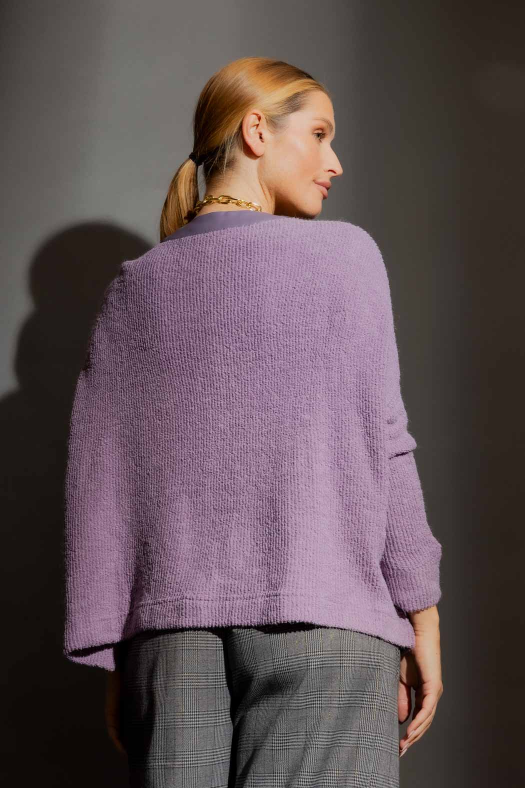 Lilac Luxe Mod Rib Jumper