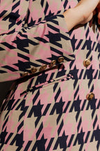 Pink/Beige Bari Blazer