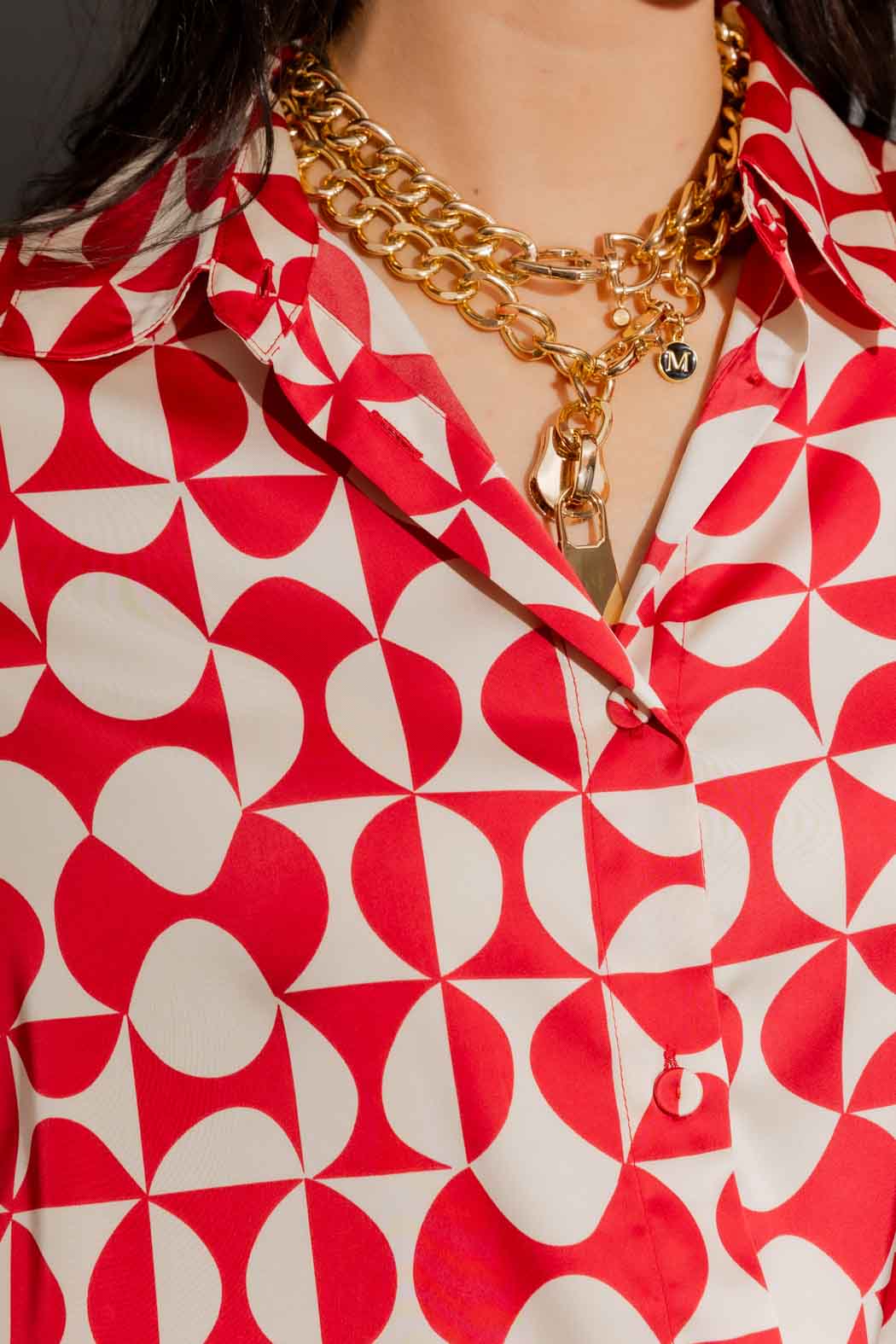 Red Boyfriend Shirt