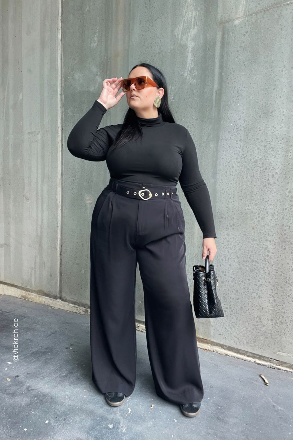 Black Euro Cleo Pant