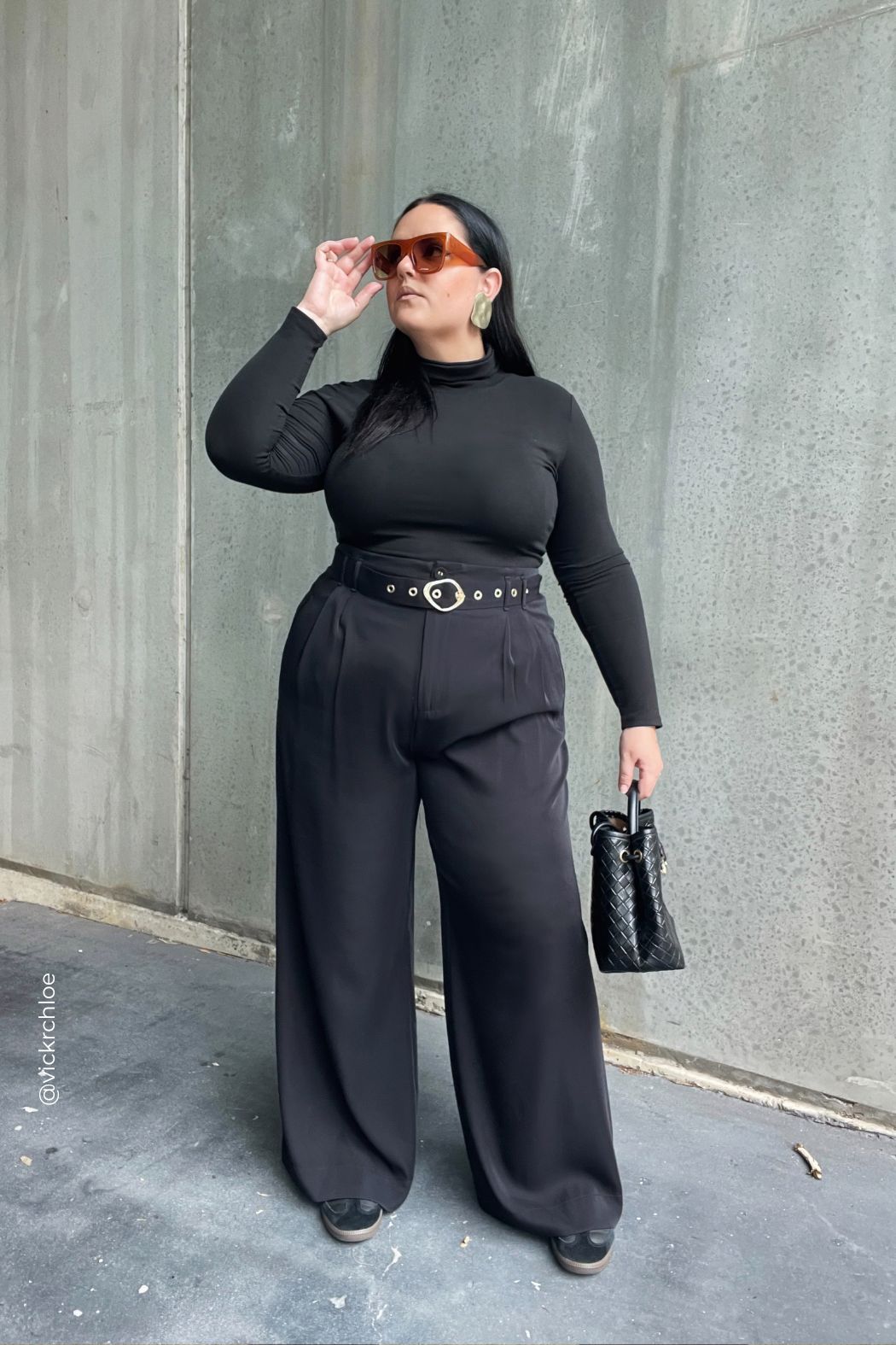 Black Euro Cleo Pant