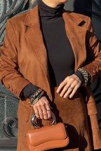 Tan Suede Blazer