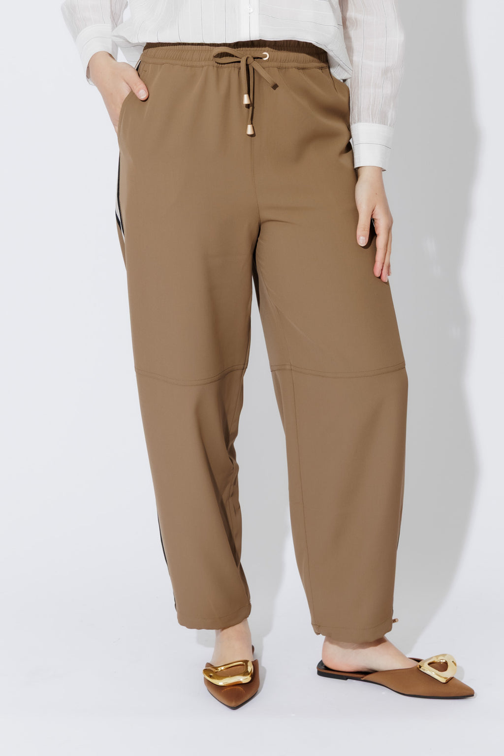 Taupe Euro Street Pant