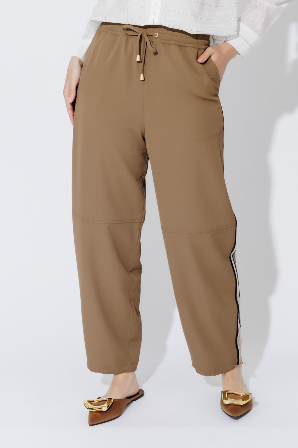 Taupe Euro Street Pant