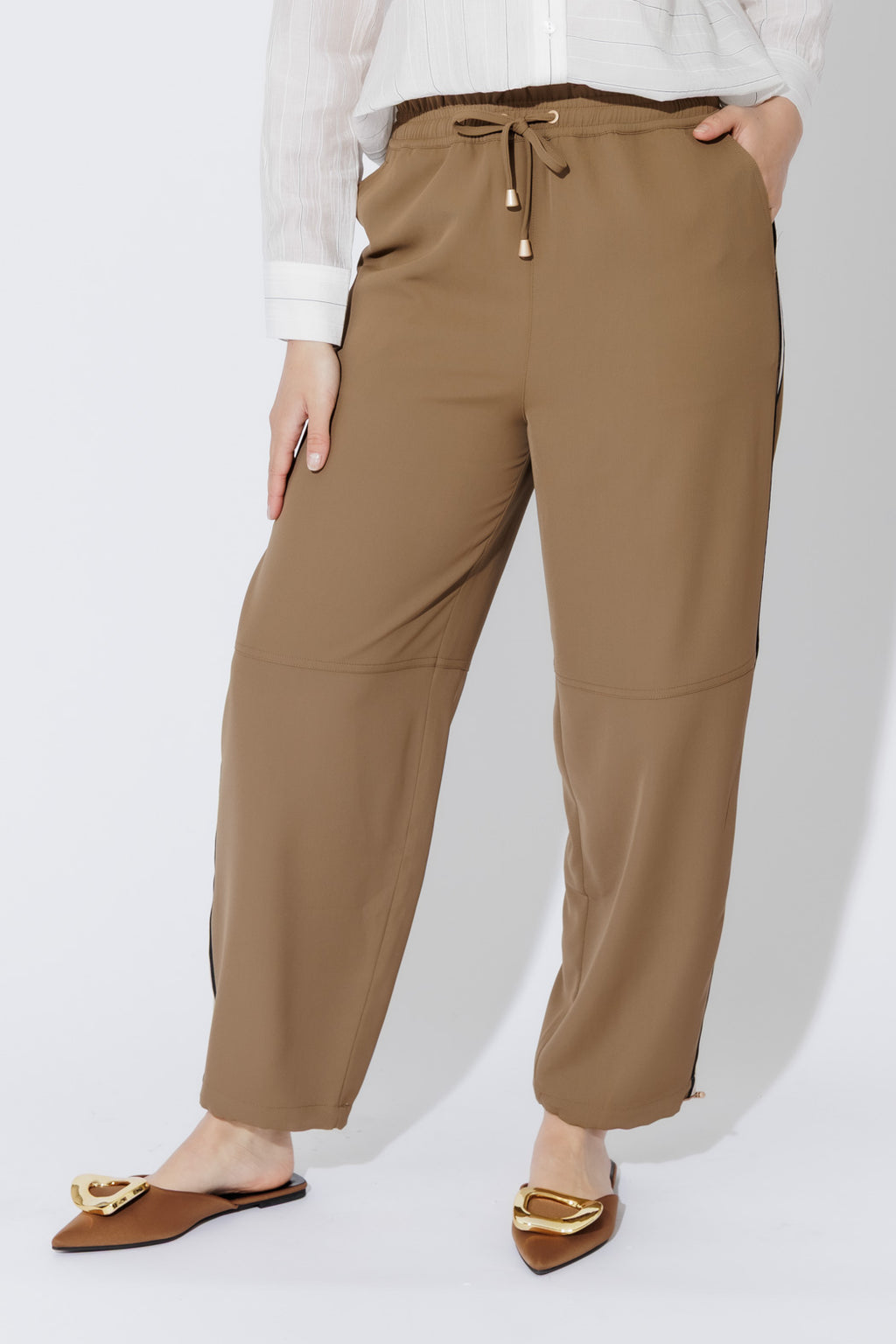 Taupe Euro Street Pant