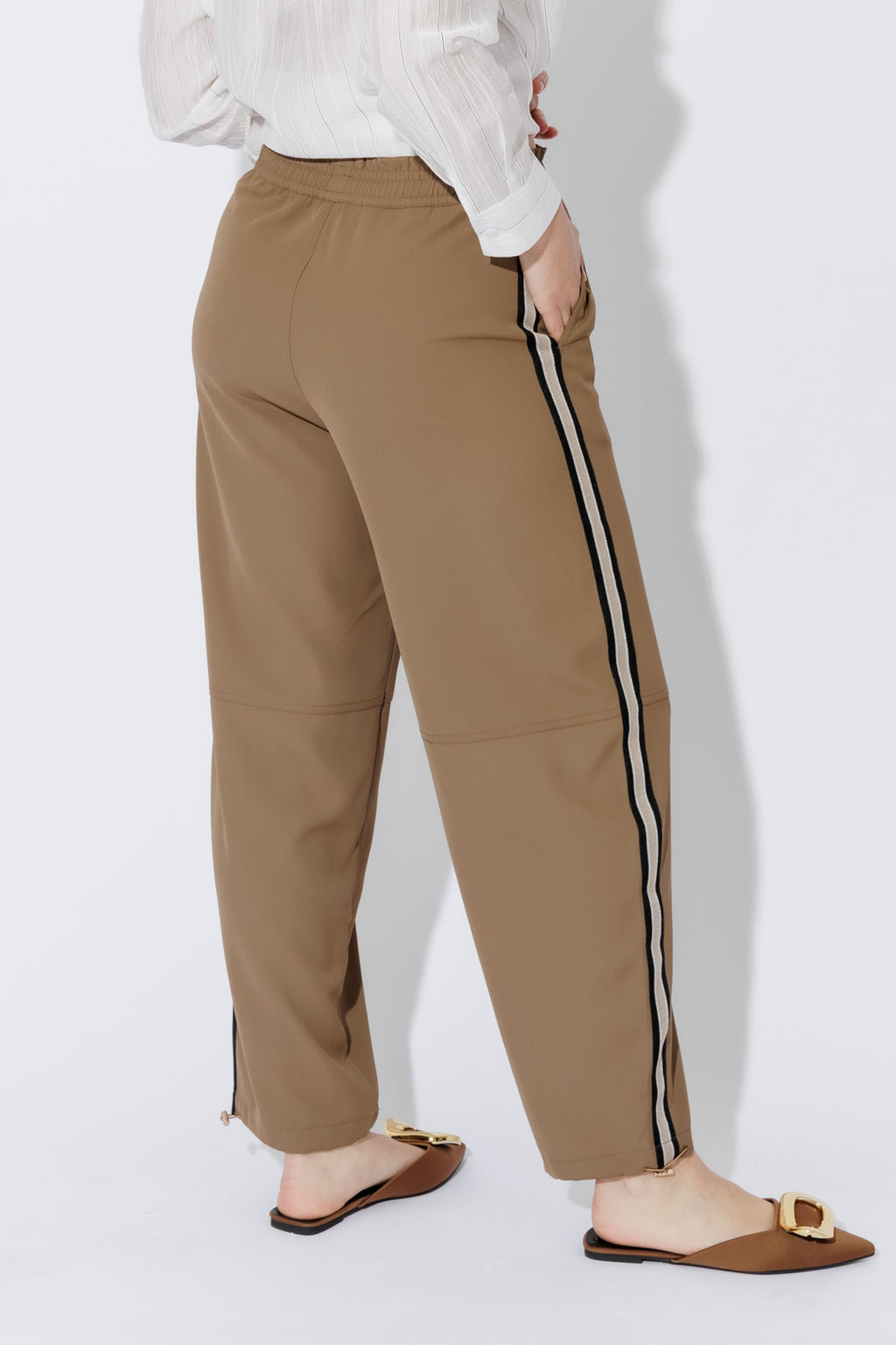 Taupe Euro Street Pant