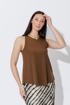 Cocoa Tencel Flippy Cami